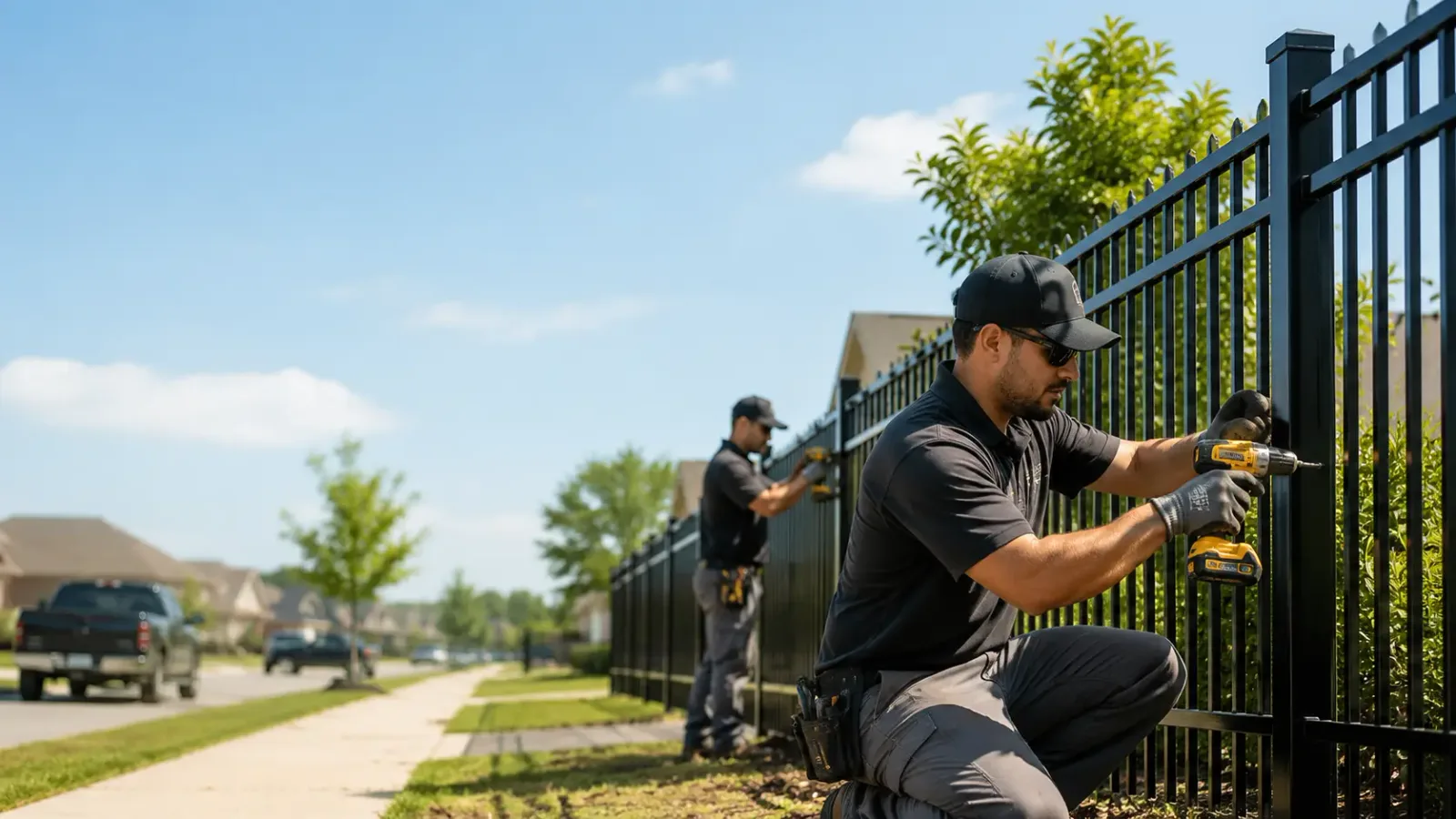 Metal Fence Installation in Frankfort, MI